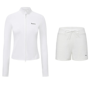 
[Ten billions of subsidies] Anoutu Ice Skin Meigao Slim Sun Protection Clothing Set Women's Tops Sportswear Running Shorts