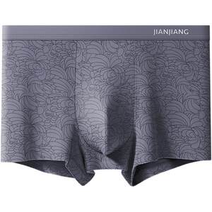 
Jianjiang Men's Underwear Boxer Briefs Boys Pure Cotton 10A Antibacterial Gift Box Men's Large Size Men's Boxer Shorts