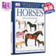 马 彩色图鉴 DK Smithsonian Handbook Horses 英文原版 Elwyn Hartley Edwards