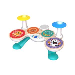 Hape intelligent mixing touch shelf, drum, children's beginner learning musical instrument, wooden piral puzzle, baby girl girl
