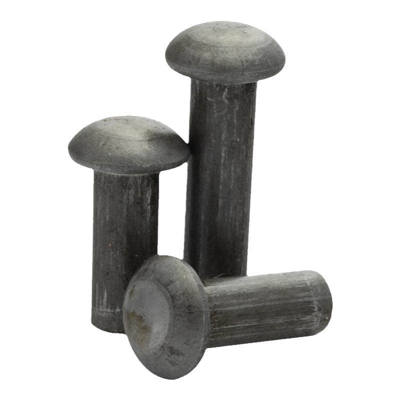 GB867 Iron Semi-Circular Head Solid Rivets - M2-M16