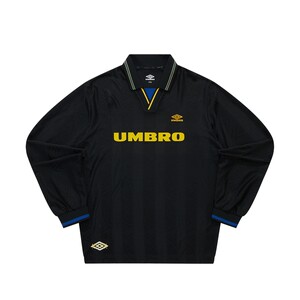 
[Same style for Irving] umbro Umbro sports long-sleeved POLO shirt for men and women replica jersey striped T-shirt for men and women