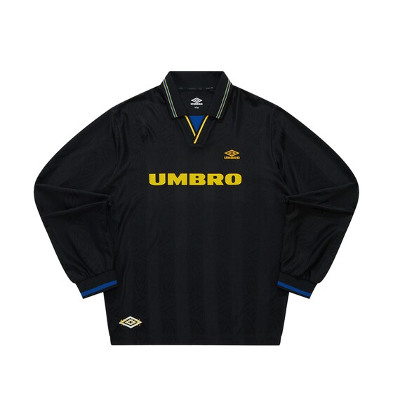 
[Same style for Irving] umbro Umbro sports long-sleeved POLO shirt for men and women replica jersey striped T-shirt for men and women