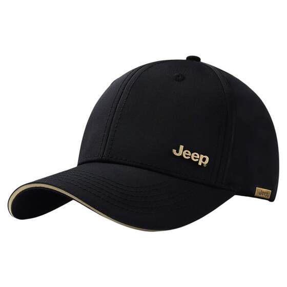 
Jeep hat men's new deep top sports sun protection peaked cap casual all-match pure cotton baseball cap