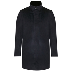 Satchi Men's Clothing Store Same Style Men's Fur Mink Fur Collar Rabbit Fur Lining Wool Fabric Jacket For Men