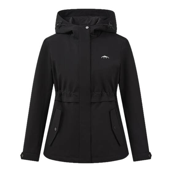 
PONY Poni 1972 spring and summer new women's jacket outdoor waterproof and windproof mid-length slim fit 251W2KJ43