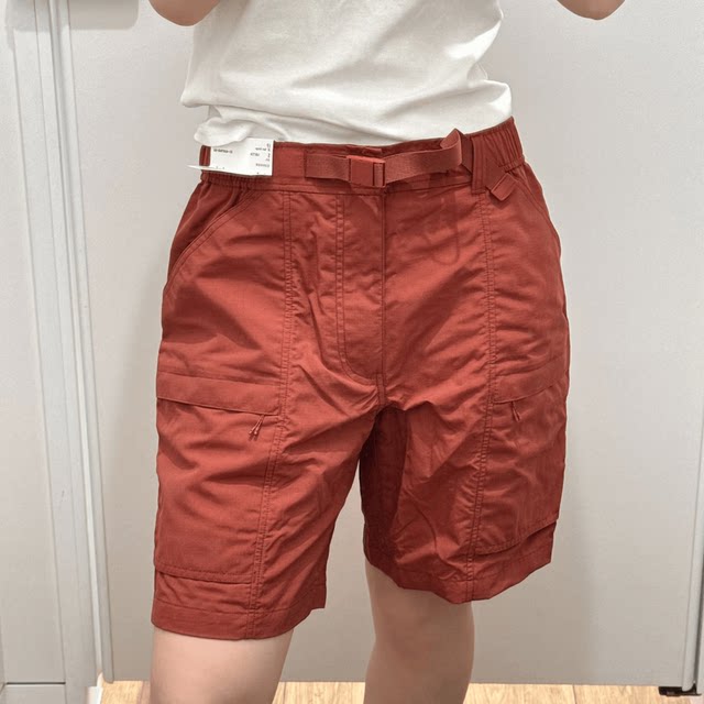 ເວັບໄຊທ໌ຢ່າງເປັນທາງການ 199 ຜູ້ຊາຍແລະແມ່ຍິງ Nylon Casual Shorts Outdoor Functional Quarter Pants Comfortable Sports Medium Pants 463870