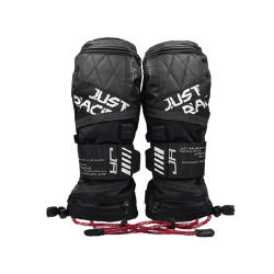 High quality heated ski gloves with built-in wrist guards