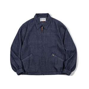 
Madden Workwear American Retro Denim Coach Jacket Oversize Handsome Lapel Men's Casual Jacket Autumn and Spring