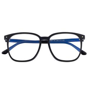 
LOHO shopping mall same style glasses frame women's myopia glasses can be equipped with prescription plain black frame LH00021