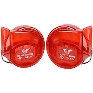 Ruilipu car horn snail ultra sound 12V general -purpose electric motorcycle whistle horn polyphonic lamp