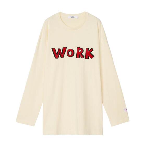 
Suran 3ge3 project autumn classic batik knitted long-sleeved T-shirt for men and women