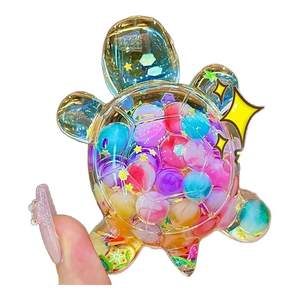 
New quicksand little turtle flashing internet celebrity giant hot children's ornaments gift same gilt DIY decoration