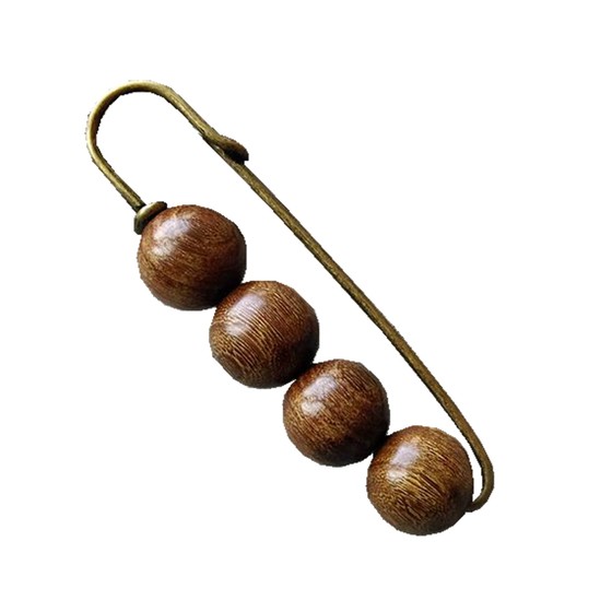 Initial original original ancient wood sandalwood natural elsewood needle needle needle, waist with cotton linen scarf shawl coat sweater