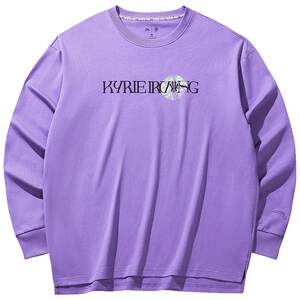 
Anta Kyrie Irving Series丨Long-sleeved T-shirt Sweater Men and Women Same Pure Cotton Sports Top172431404