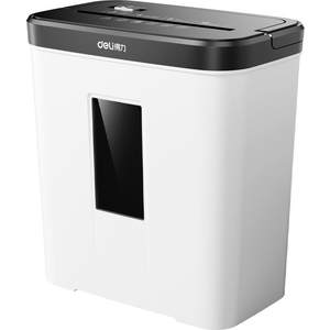 Deli 9939 paper shredder for household small portable mini level 4 confidential household high power granular paper shredder for office confidential crusher for paper shredder