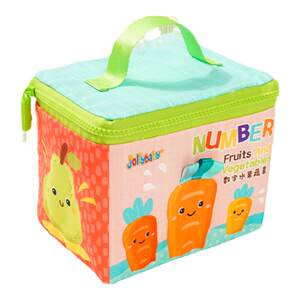 Jollybaby children's cloth book cognitive card chasing color viewing pictures, literacy, baby early teach baby flash toy