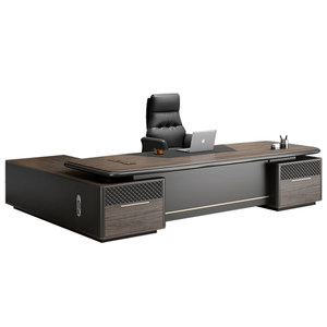 Boss' desk light luxury high-end office manager desk chair combination simple modern president large desk furniture
