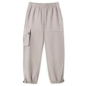 
Camel men's hoodies waterproof autumn and winter workwear outdoor hiking loose plush fashion trendy casual pants for men