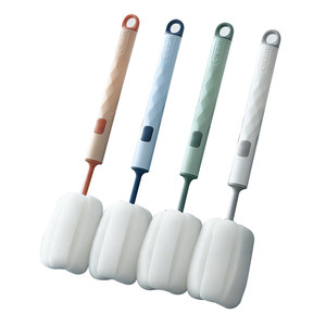 Home Washing Cup Brush Classes Cup Brush Artifact Water Cup Bottle Bottle Brush Kitchen Sponge Wedshow Powerless Clean Cleaning Brush
