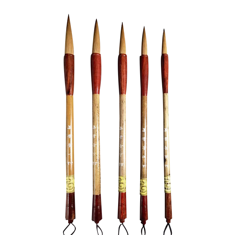 朵雲軒毛筆真品朵雲狼毫筆1-5號湖州產狼毫善璉湖筆狼毫毛筆朵雲