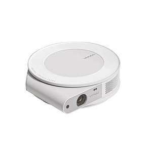 
[New Year Gift] Nut Micro Fruit I7 Projector Home Bedroom Wall Projector Small Portable Projector Smart Home Theater Ultra HD Can Connect to Mobile Phone Screen TV for Girlfriend and Boyfriend