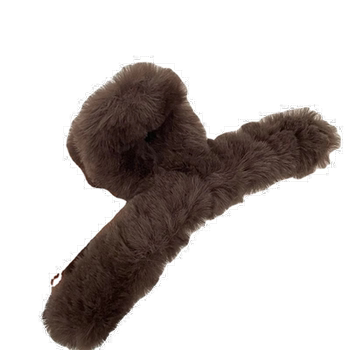 Korean milk coffee color 13cm hair accessories