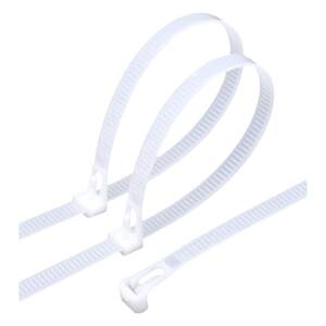 
Releasable live buckle cable tie, plastic tie wire binding and fixing device, can be removed and removed, and the nylon buckle can be recycled repeatedly