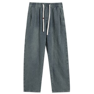 
Men's Jeans 2026 Summer New Style American Pants Loose Large Size Casual Straight Pants Sports Pants