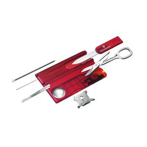 
[Self-operated] Vickers Lighting Swiss Card 82mm Outdoor Multi-function Tool Lighting Stainless Steel Swiss Army Knife
