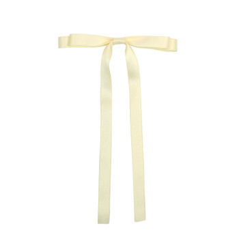 Ballet girl ribbon bow hair clip