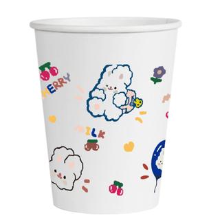 Yipin Zhisu 使い捨て紙コップ - ペプシ & コカ・コーラ デザイン - 蓋