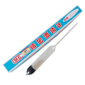 
24 cm alcohol meter short precision 0.2 degree alcohol meter 0-10-20-30-40-50-60 Liquor degree measurement