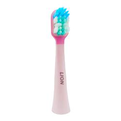 LION MEGA DREAM children's electric toothbrush replacement brush head blue pink 3-12 years old soft hair male and female babies