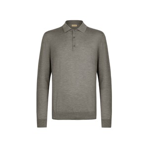 
[End of Season Discount] FALCONERI Men's Daily Commuting Cashmere Sweater Long Sleeve POLO Sweater UML250K