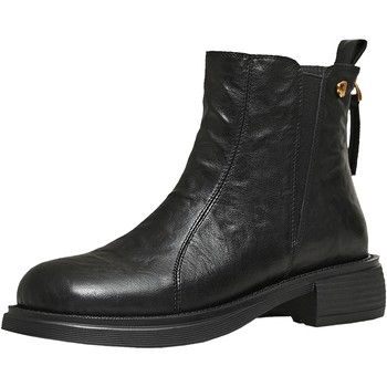 
Tianmeiyi retro thick-soled plus velvet Chelsea boots women's shoes thin boots fashion boots leather boots 2025 winter new style