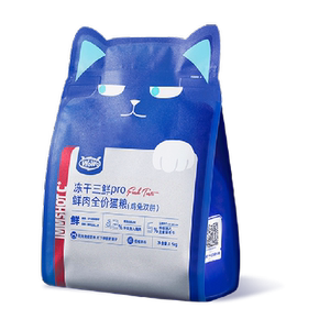 
WoWo wowo freeze-dried fresh meat baked cat food nutrition fattening immune hair intestinal care into kitten food