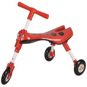 Ou Rai Ou Mantis Car Large Folding Slippery Car Baby Walker 1-3-6 Years Old Children's Tricycle Scooter
