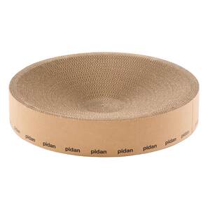 
pidan cat scratching board, corrugated paper cat nest, wear-resistant cat toy, round cat scratching board nest