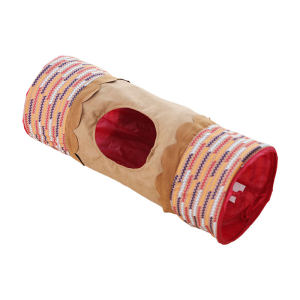 
afp foldable Indian cat tunnel kitten cat nest cat drill bucket paper channel cat toy pet tent
