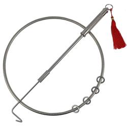 Solid Rolling Hoop Thick And Flat Nostalgic Post-80s Toy Children's Ring Primary School Students Adult Rolling Hoop Hand Push Hoop