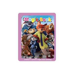 
Zootopia Water Painting Book Children's Coloring Book Depicting Repeated Graffiti Book Painting Book Special for Kindergarten