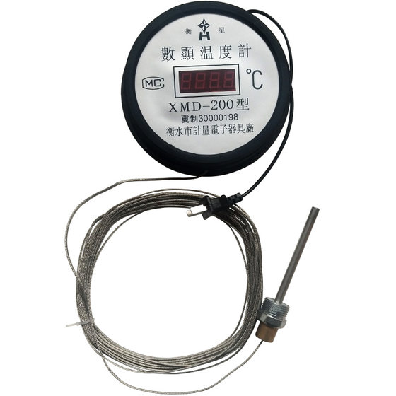 
Digital thermometer with probe Industrial boiler oil temperature meter Digital electronic temperature meter High precision Frying meter