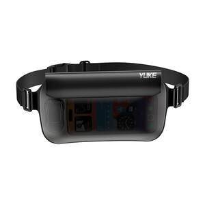 Mobile phone waterproof bag waist packaging outdoor drift large capacity can touch screen transparent photo waterproof storage packaging equipment
