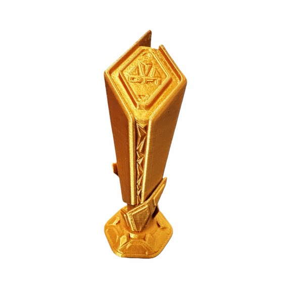 
Shuojie Delta surrounding game props 3D Beacon Cup S7 red material trophy model collection ornaments