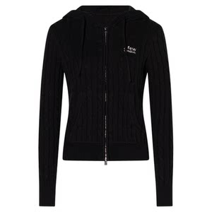 
AFGK25FW Twist Pattern Hooded Sweater Cardigan Autumn Couple Trendy Knitted Sweater Men and Women Spring and Autumn Casual Tops