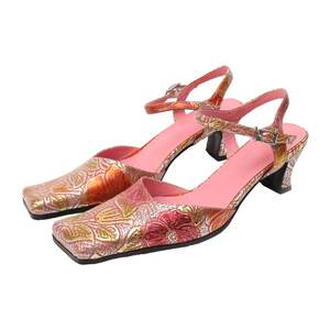 
UBORYA sandals for women 2024 new outfits for women fashion high heels with skirt genuine leather high-end