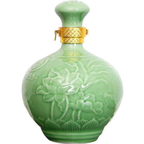
Jinshan Ling Shao Shao Baijiu 20 years old cave treasure pure grain aging 52 degrees 1500ml Ningxi Shao Shao 20 years old