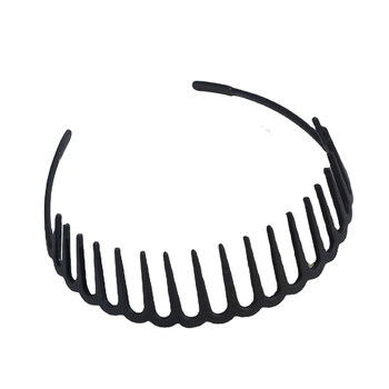 Men's hair hoop Boys with teeth head hoop to wash their face hairpin
