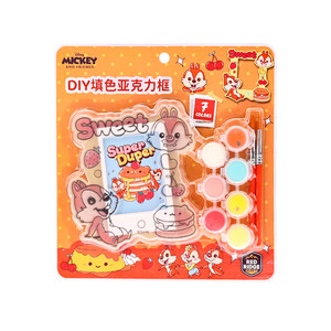 
Disney Zootopia Refrigerator Magnet Handmade DIY Colored Acrylic Photo Frame Children's Handmade Creative Toy